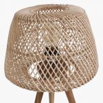 Maze tripod table lamp natural