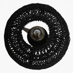 Maze tripod table lamp black