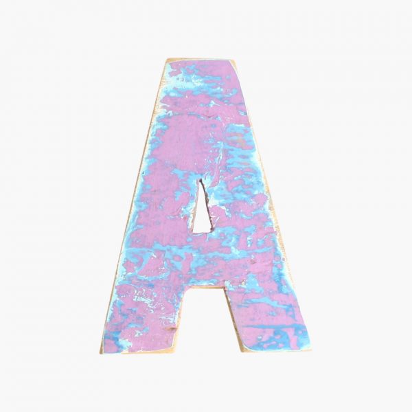 Boatwood letter A