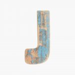 Boatwood letter J