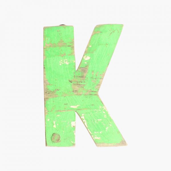 Boatwood letter K