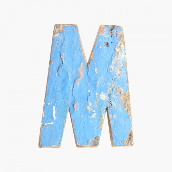 Boatwood letter M