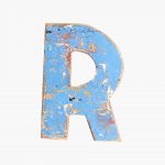 Boatwood letter R