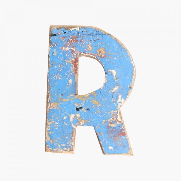 Boatwood letter R