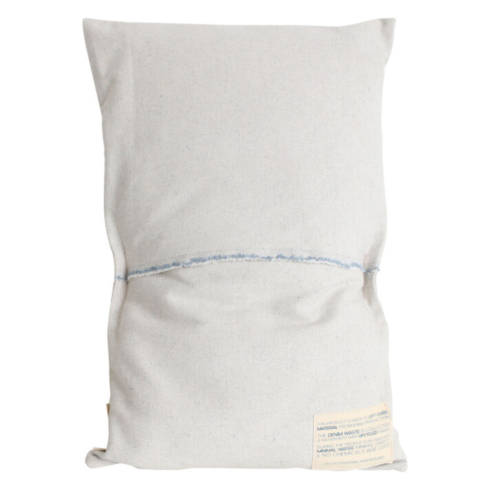 Kussenhoes denim crème