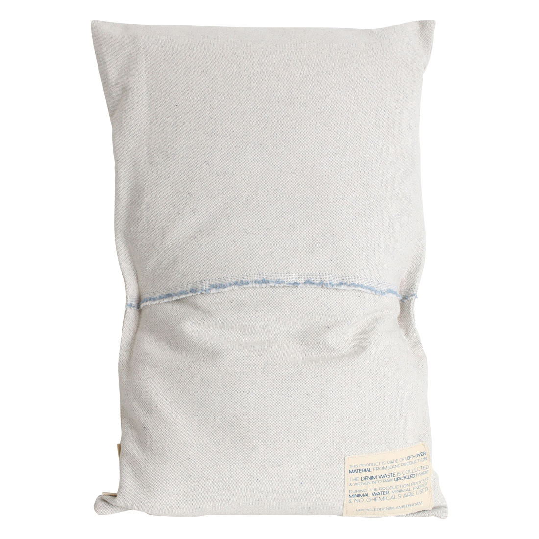 Kussenhoes denim crème