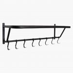 Factory wandkapstok met hoedenplank