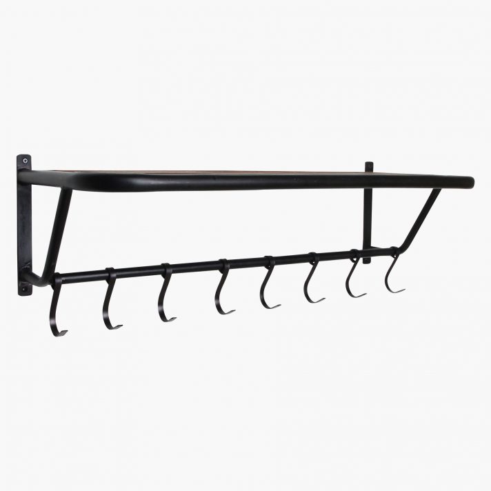 Factory wandkapstok met hoedenplank