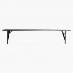 ACIR00552_8 Wandplank van zwart metaal