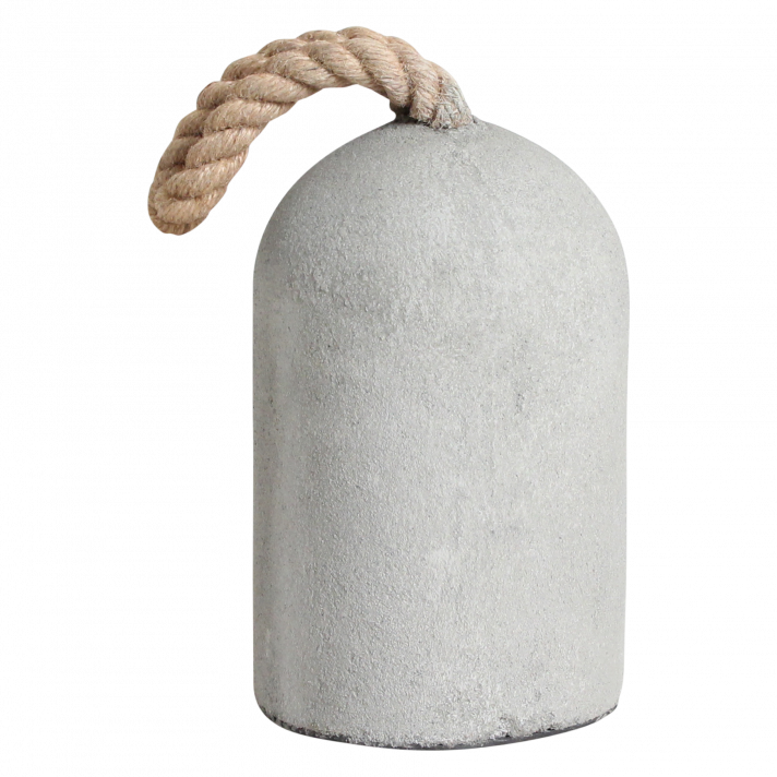 Betonnen deurstopper