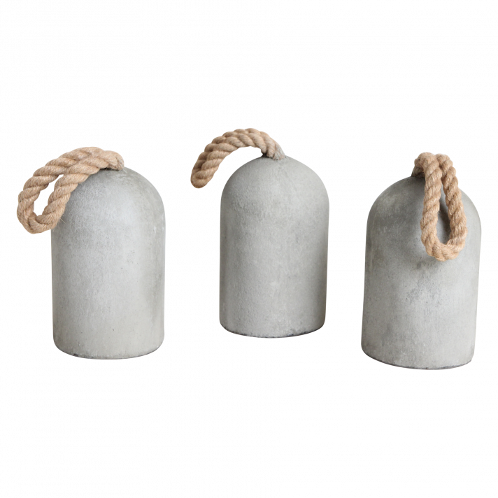 Betonnen deurstopper