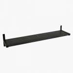 Marble wall shelf black