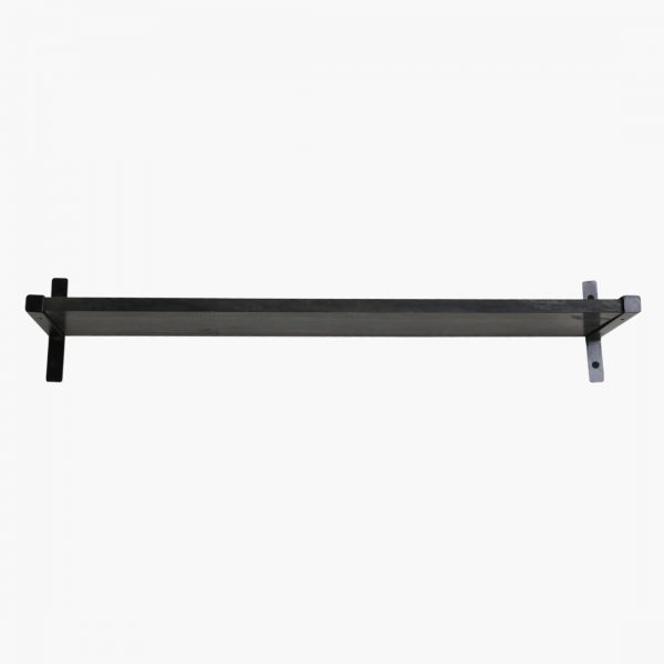 Marble wall shelf black