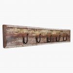 Scrapwood coat hanger 5 hook