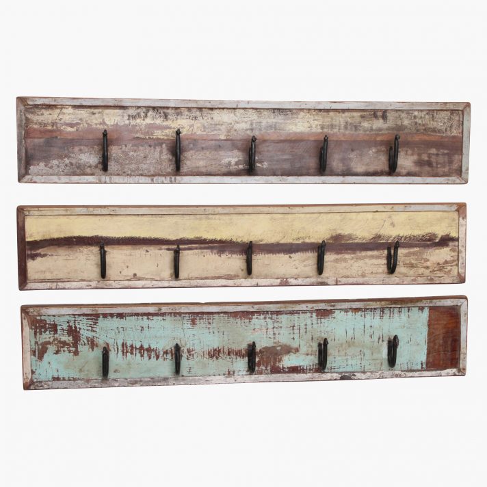 Scrapwood coat hanger 5 hook