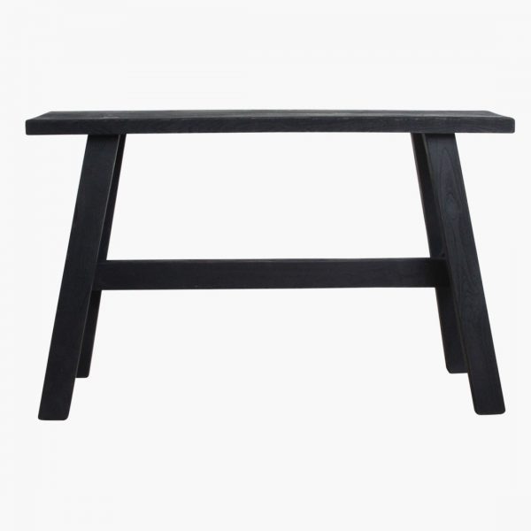 Zwart 'Bus Stop' bankje large