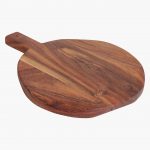 Acaciawood cutting board round