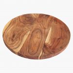 Acaciawood round plate