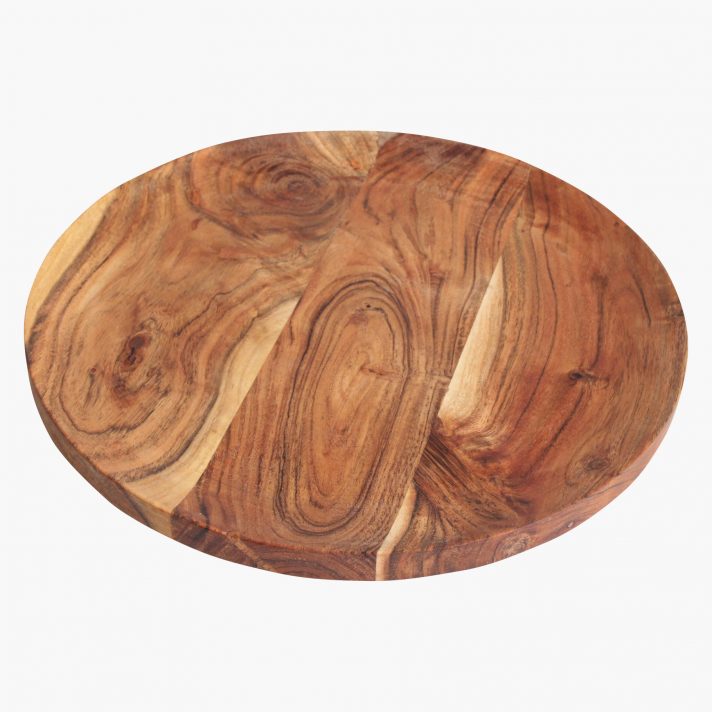 Acaciawood round plate