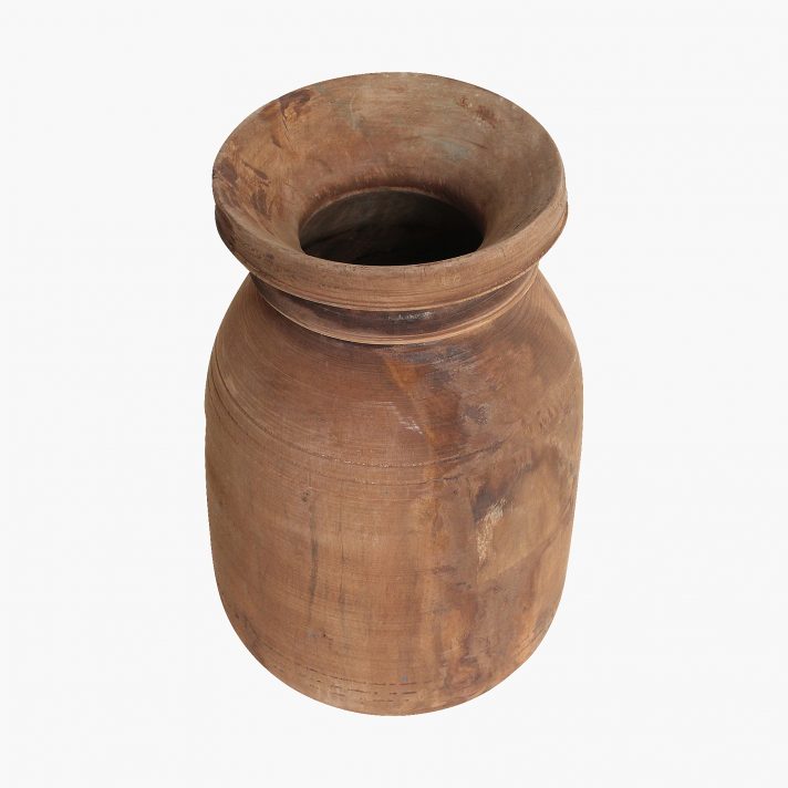 Neck pot Nepal natural - L