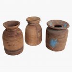 Neck pot Nepal natural - L