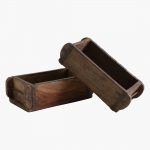 Houten opbergbak 'Brick' 1 vak