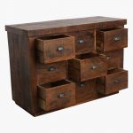 Factory dressoir met 9 lades