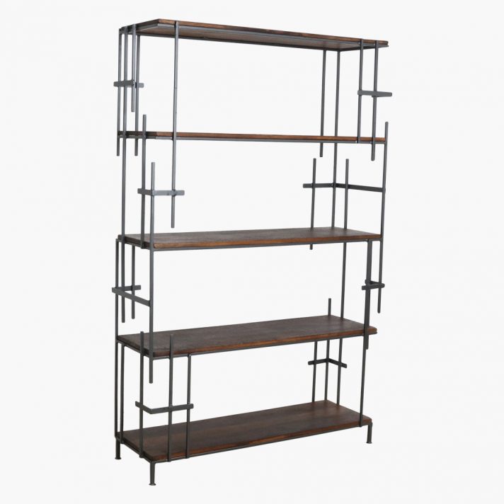 Factory art deco open boekenkast