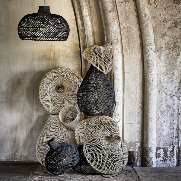 Maze lamp natural large