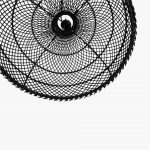 Maze lamp black large