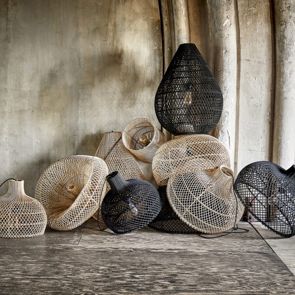 Maze hanglamp Drop naturel