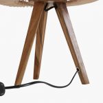 Maze tripod table lamp natural