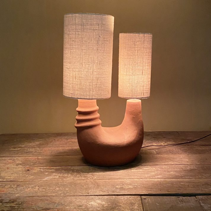 Terra table lamp Denise natural