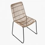Jane slim outdoor chair natural