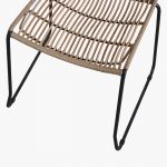Jane slim outdoor chair natural