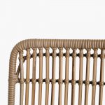 Jane slim outdoor chair natural