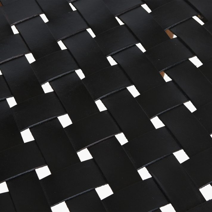 Freya dining chair black leather