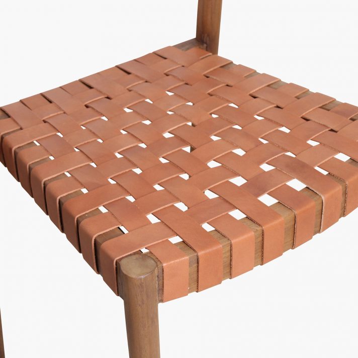 Freya dining chair natural leather