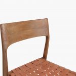 Freya dining chair natural leather