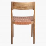 Freya dining chair natural leather