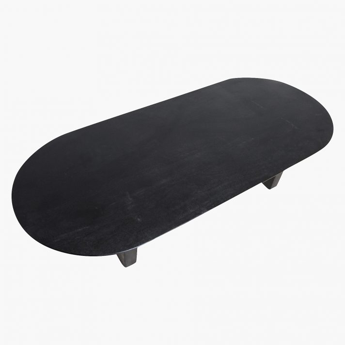 Bullnose coffee table black