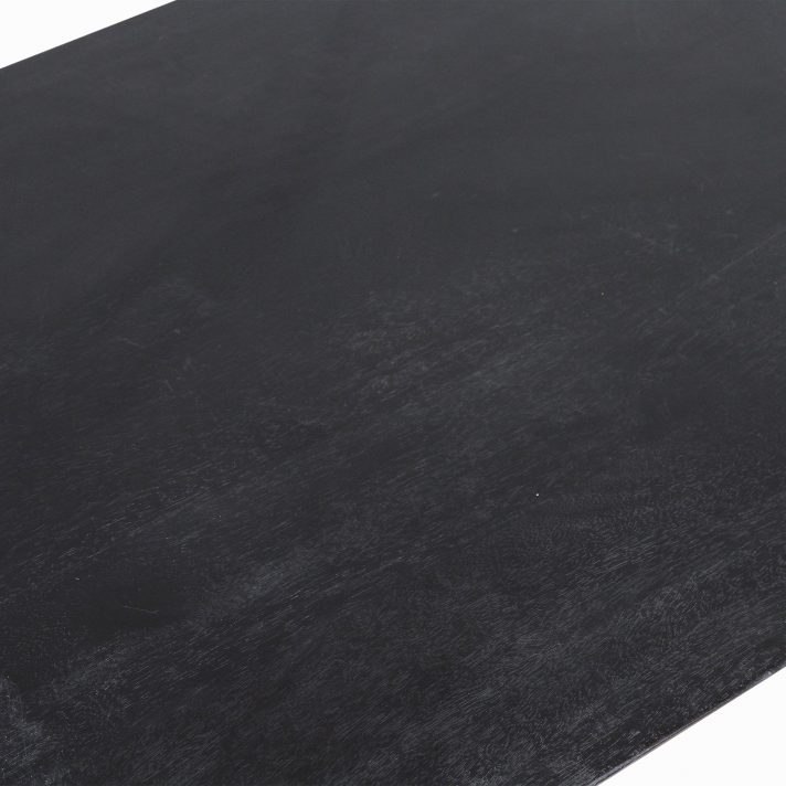 Bullnose coffee table black