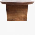 Bullnose coffee table brown