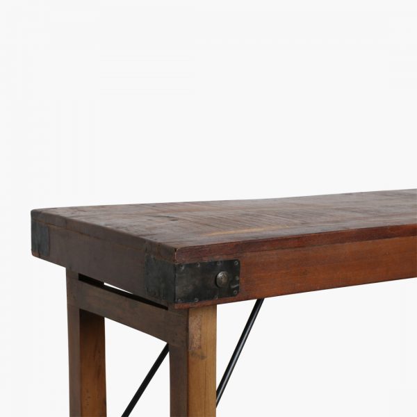 Console table brown