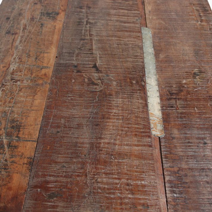 Markt bartafel bruin opklapbaar