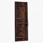 Markt bartafel bruin opklapbaar