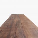 Markt bartafel bruin opklapbaar