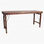 Market table brown