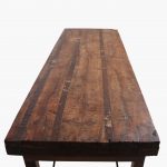 Market table brown