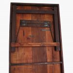 Dining table folding brown